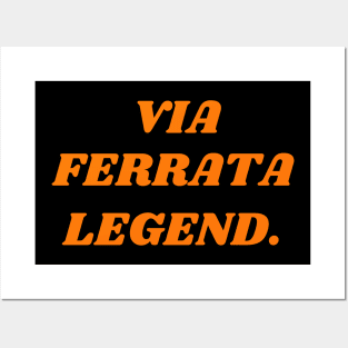 Via Ferrata Legend Posters and Art